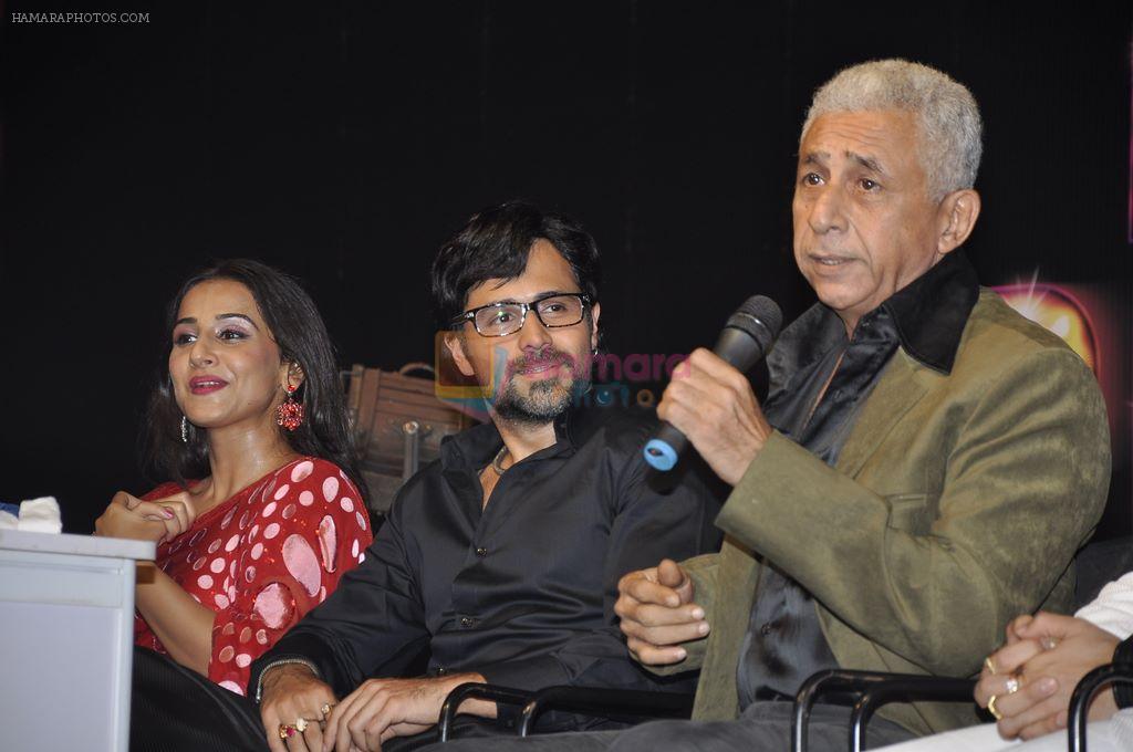 Vidya Balan, Emraan Hashmi, Naseeruddin Shah at the Audio release of The Dirty Picture at Inorbit Mall, Malad on 4th Nov 2011