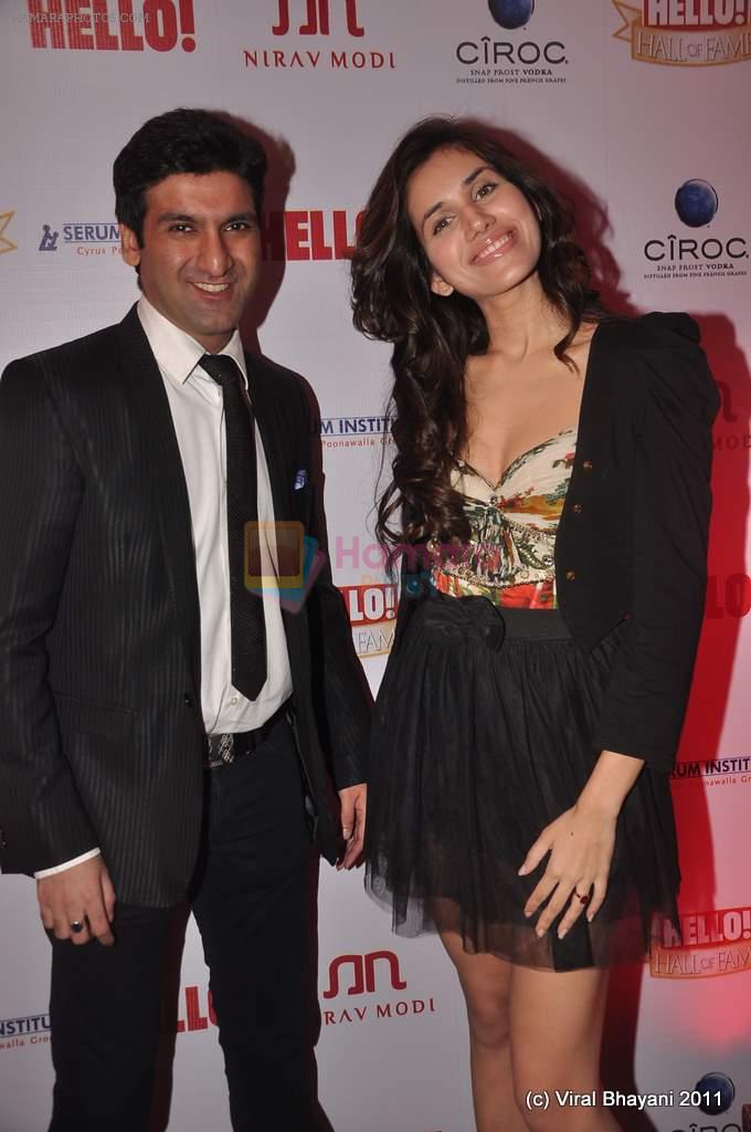 Sonalli Sehgal at Hello Hall of Fame Awards in Trident, Mumbai on 9th Nov 2011