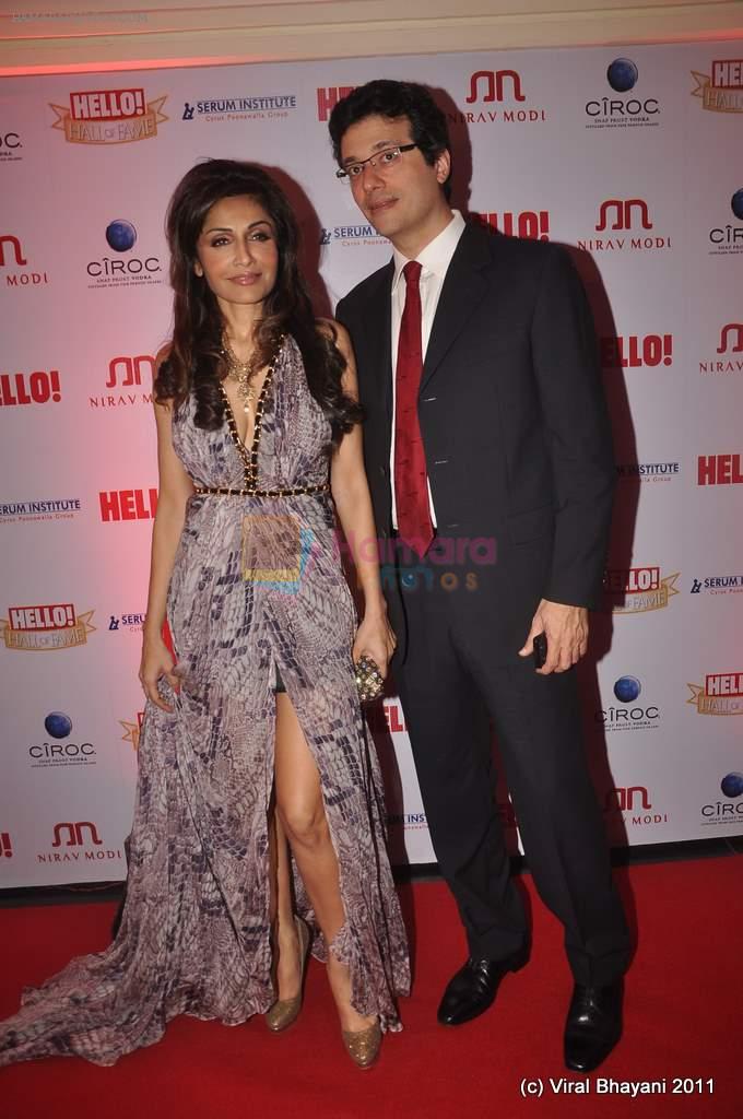 Queenie Dhody at Hello Hall of Fame Awards in Trident, Mumbai on 9th Nov 2011