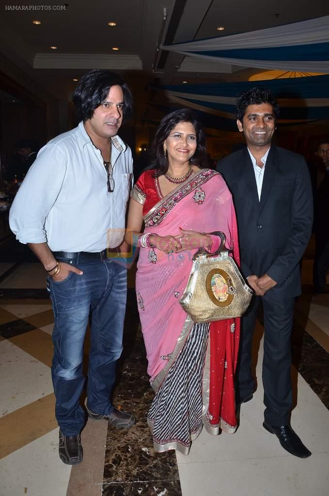 rahul with kanchan adhikari and dj satish at Anand Raj Concert presented by Bunge in J W Marriott on 9th Nov 2011