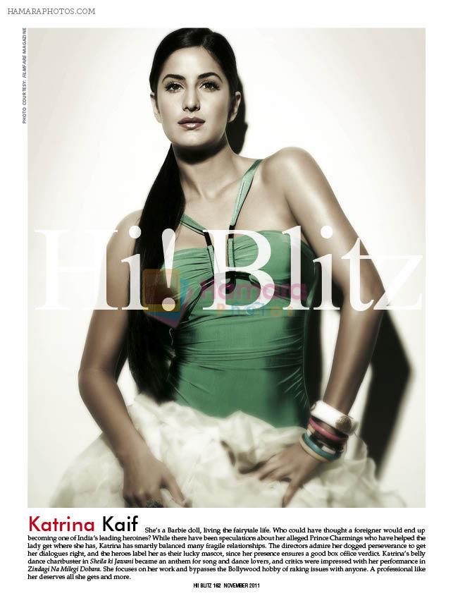 Katrina Kaif at Hi! BLITZ, THE CELEBRALITY MAGAZINE