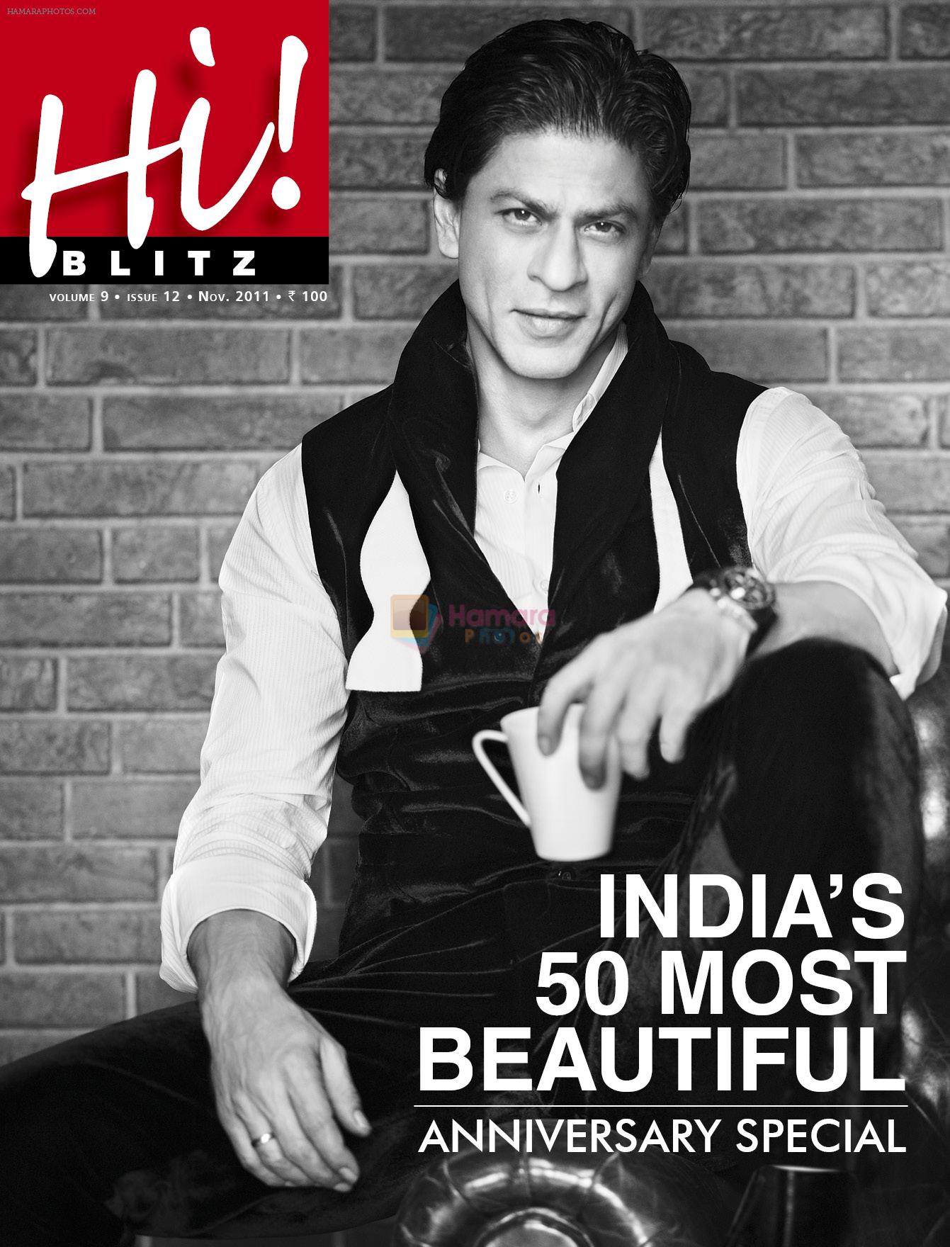 Shah Rukh at Hi! BLITZ, THE CELEBRALITY MAGAZINE