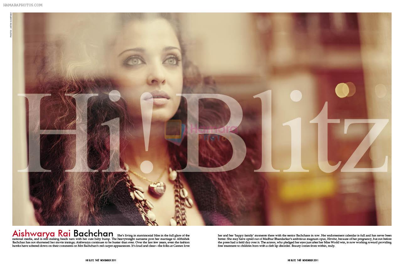 Aishwarya at Hi! BLITZ, THE CELEBRALITY MAGAZINE