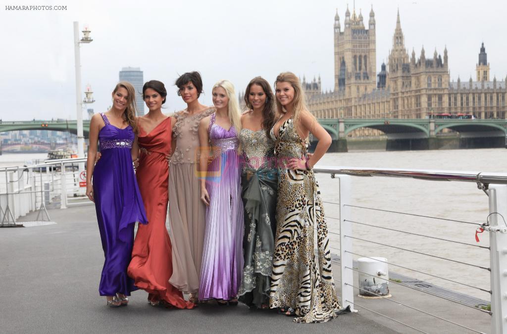 Miss World 2011 Contestants at London