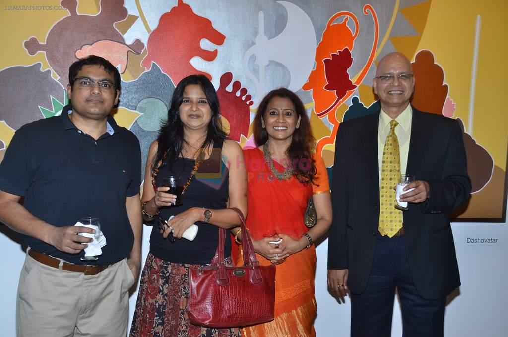 at Bharat Tripathi's art exhibition in Musuem Art Gallery on 14th Nov 2011