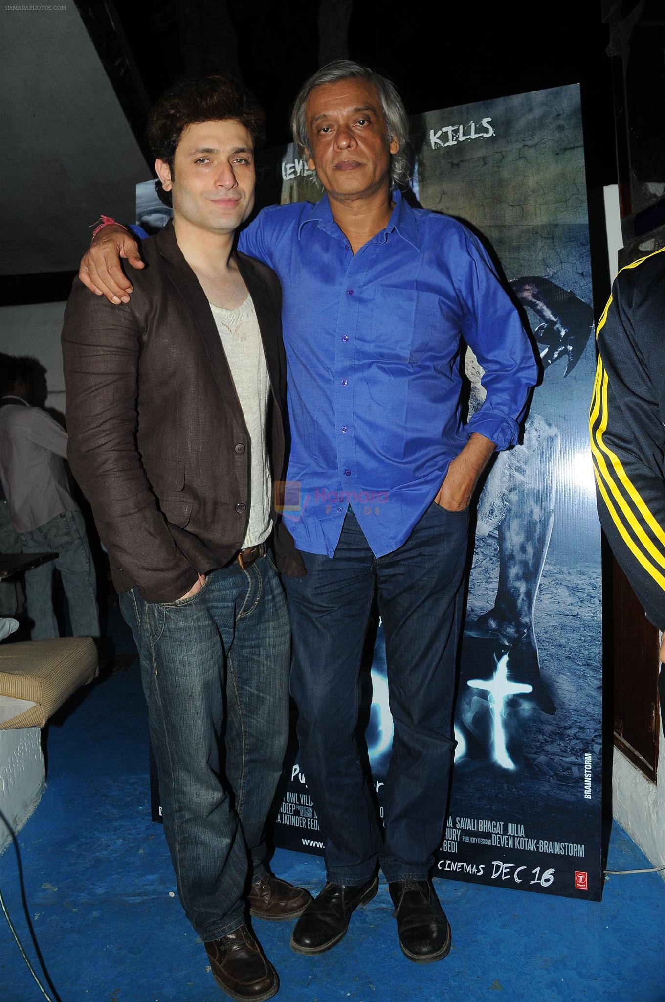 sudhir  Mishra and Shiney Ahuja Unveiled the Audio of film Ghost in Mumbai on 18th Nov 2011