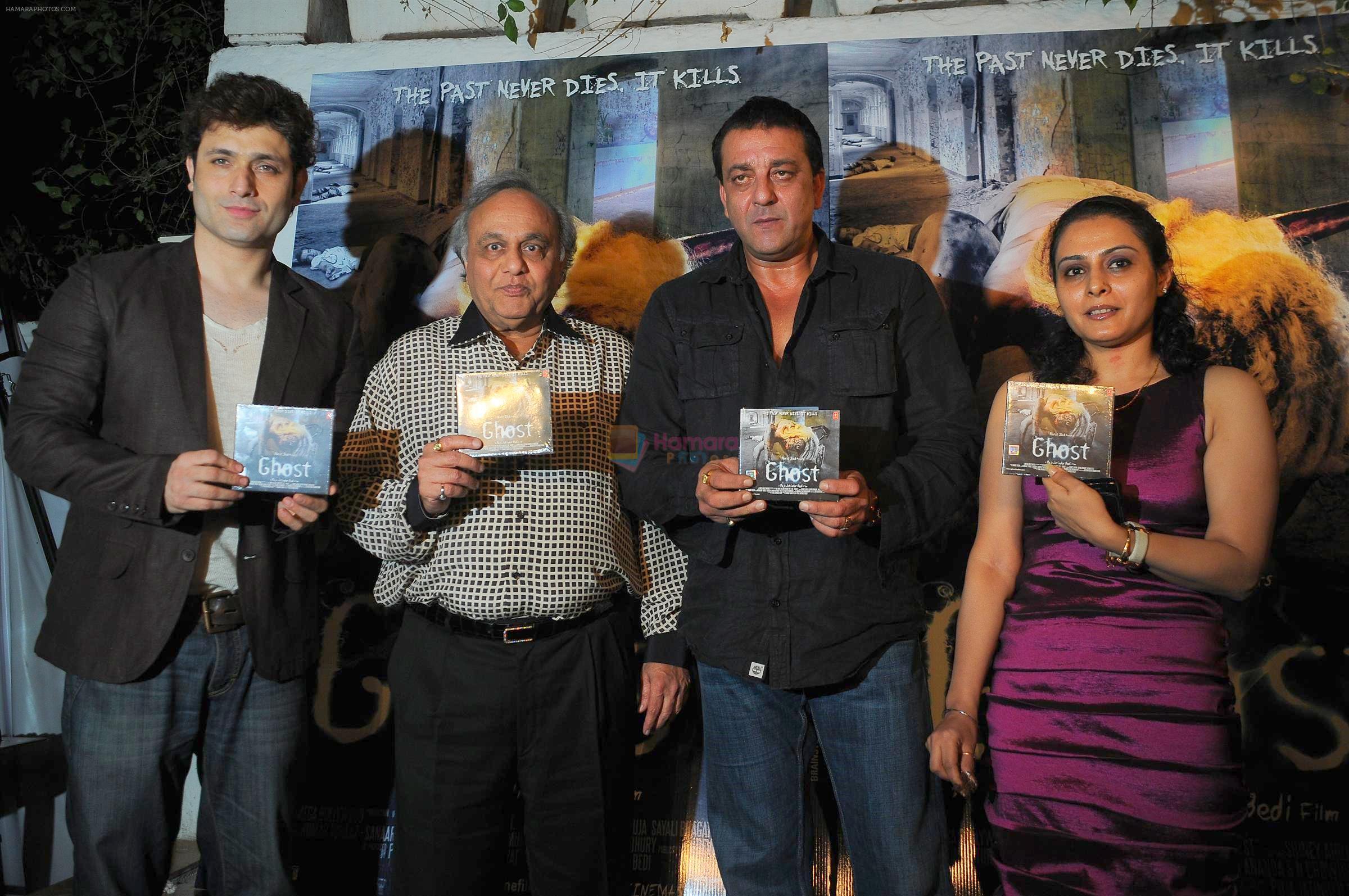 Shiney ahuja, Bharat Shah, Sanjay Dutt, with Puja Jatinder Bedi Unveiled the Audio of film Ghost in Mumbai on 18th Nov 2011