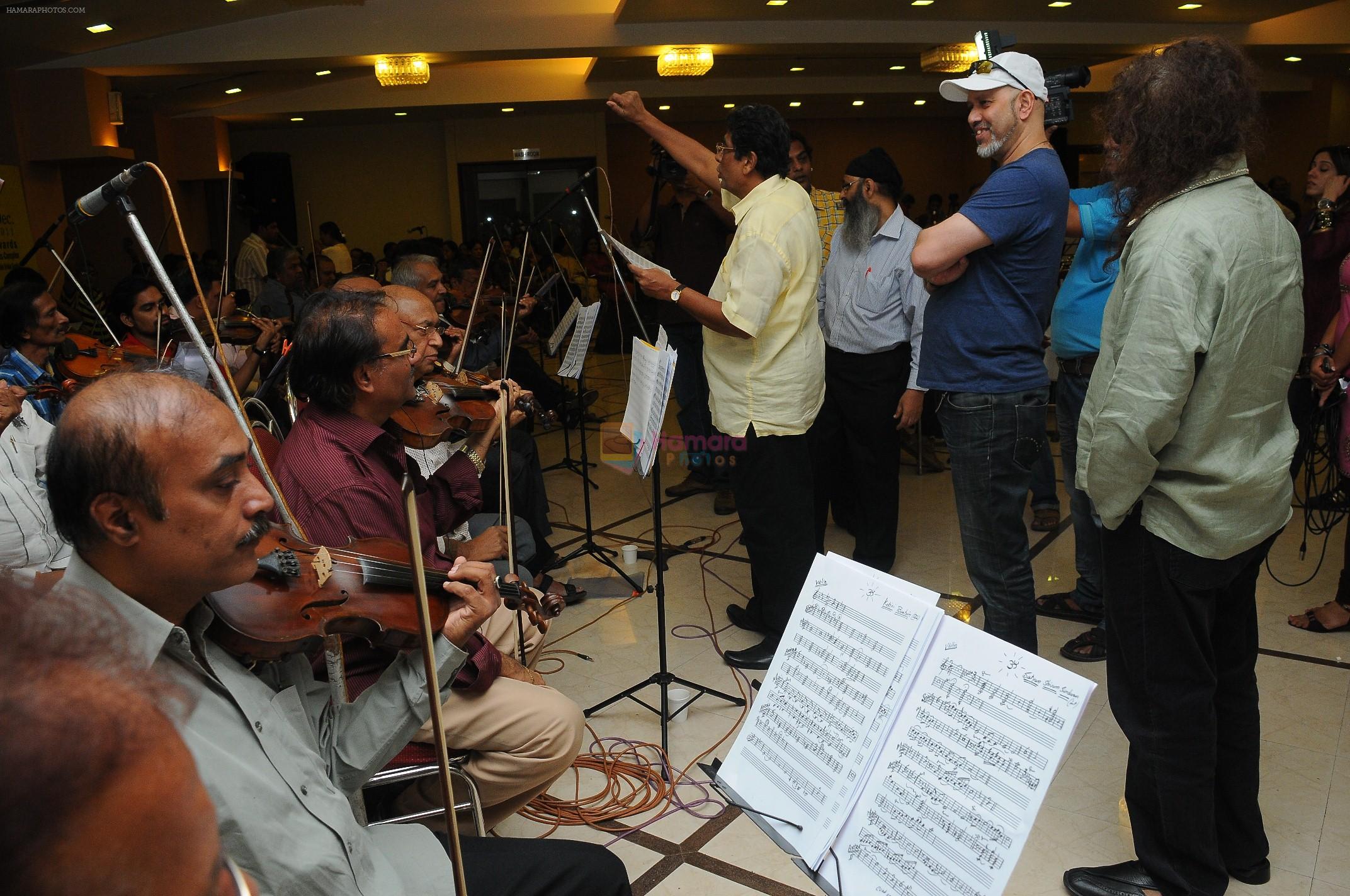 Shankar Mahadevan, Loy and Hariharan at the 3rd grand rehearsal of Music Heals on 23rd Nov 2011