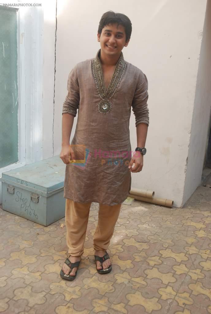 Meghan Jadhav at Sony TV's Saas Bina Sasural on location in Malad on 24th Nov 2011