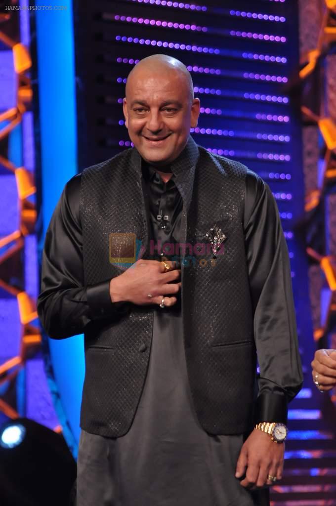 Sanjay Dutt at The Dirty Picture promotion on the sets of Big Boss 5 in Lonavala on 26th Nov 2011