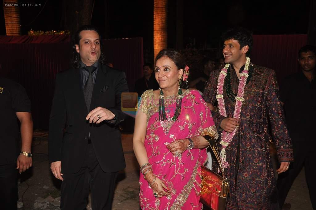 Fardeen Khan at Priyanka Soorma's wedding in Race Course on 28th Nov 2011