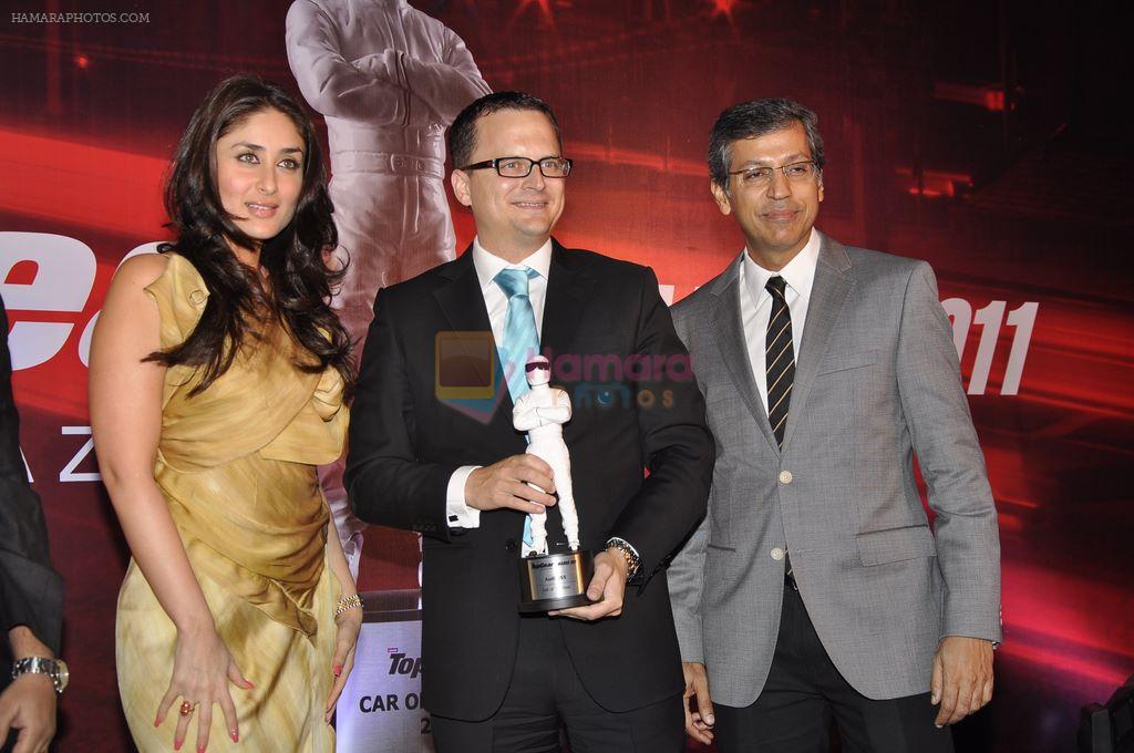 Kareena Kapoor grace Top Gear awards in ITC, Parel, Mumbai on 3rd Dec 2011
