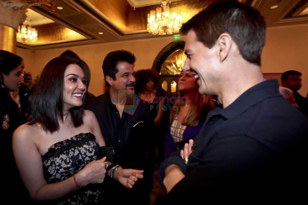 Tom Crusie, Preity Zinta at Tom Cruise Mumbai Welcome party in Taj Hotel on 3rd Dec 2011