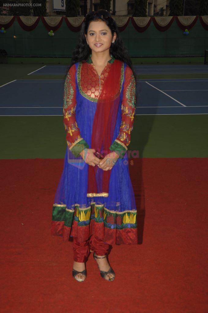 inaugurate a Tennis Court in Goregaon on 5th Dec 2011