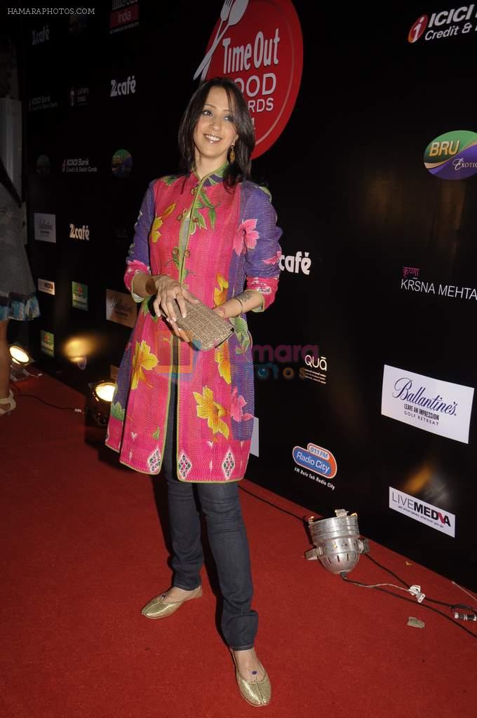 Ishita Arun at Timeout Food Awards in Taj Land's End, Mumbai on 6th Dec 2011