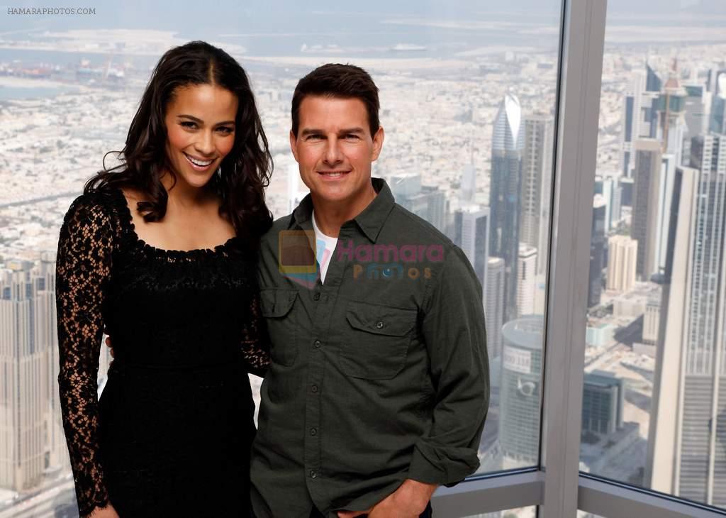Tom Cruise, Paula Patton at Mission Impossible 4 premiere in Dubai on 7th Dec 2011