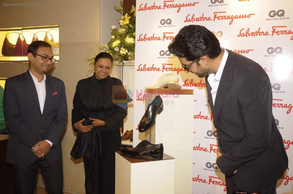 Abhishek Bachchan at Salvatore Ferrogama event in Oberoi on 7th Dec 2011
