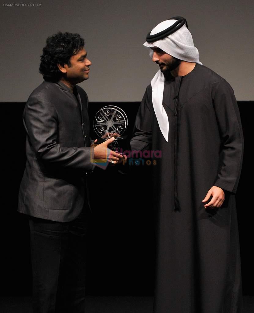 A R Rahman at Dubai Film Festival on 8th Dec 2011