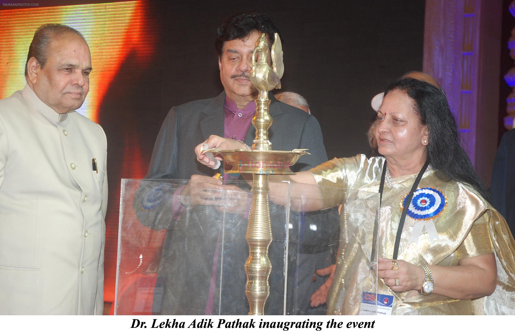 Dr Lekha Adik Pathak at the 63rd Annual Conference of Cardiological Society of India in NCPA complex, Mumbai on 9th Dec 2011
