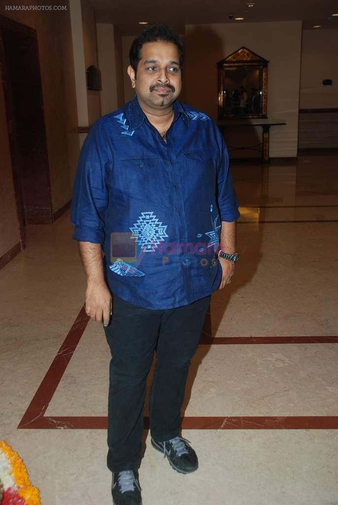 Shankar Mahadevan at Sonu Nigam's Gayatri mantra album launch in Intercontinental, Mumbai on 14th Dec 2011