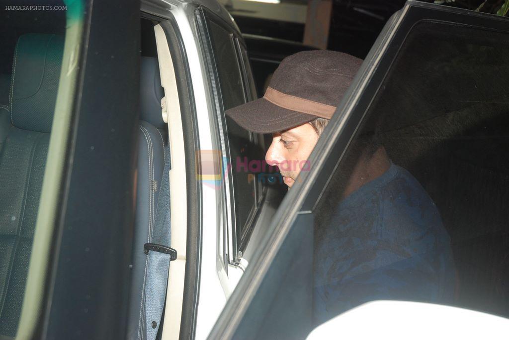 Salman Khan watches Mission Impossible Ghost Protocol in Ketnav, Mumbai on 15th Dec 2011