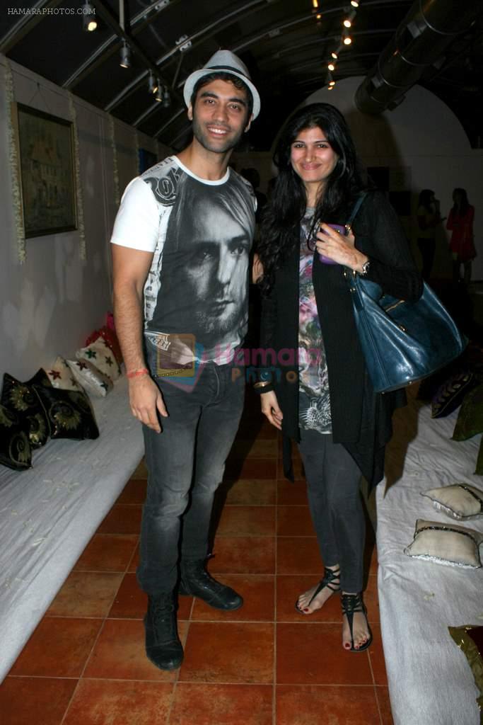 Kushal Punjabi & Simran at Lavina Hansraj furnishing launch in Mumbai on 18th Dec 2011