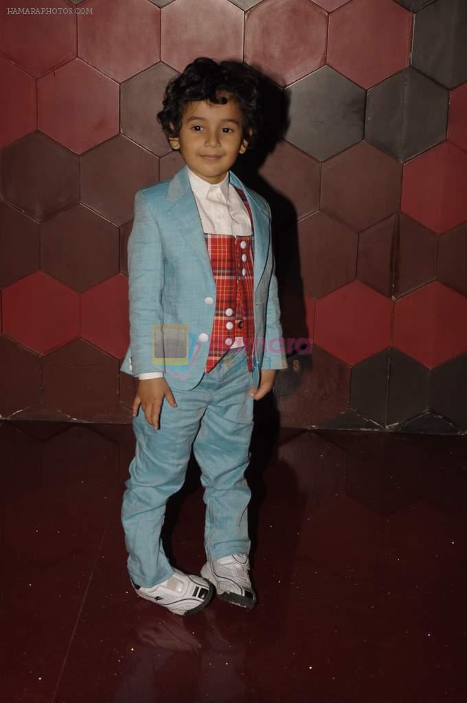Sonu Nigam's Son Nevaan Nigam at the launch of Madhurima Nigam's mens wear line in Trilogy o 20th Dec 2011