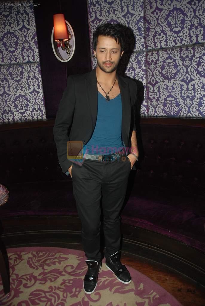 Atif Aslam at Sahara One new show launch in J W Marriott on 20th Dec 2011