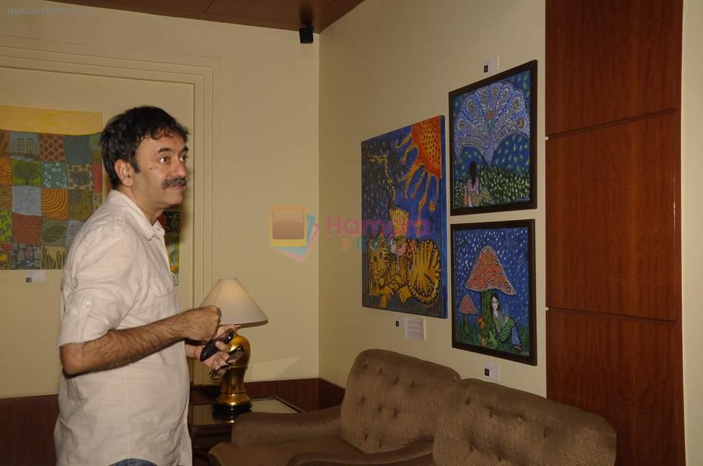 Rajkumar Hirani at art event of JW Marriott in Juhu, Mumbai on 21st Dec 2011