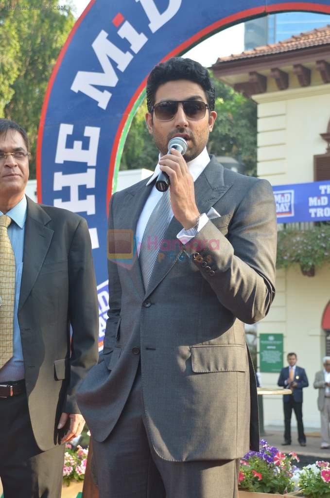 Abhishek Bachchan at Mid-Day Race in RWITC, Mahalaxmi on 25th Dec 2011