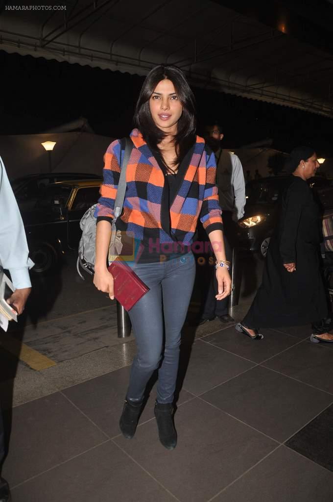 Priyanka Chopra snapped at international airport on 30th Dec 2011