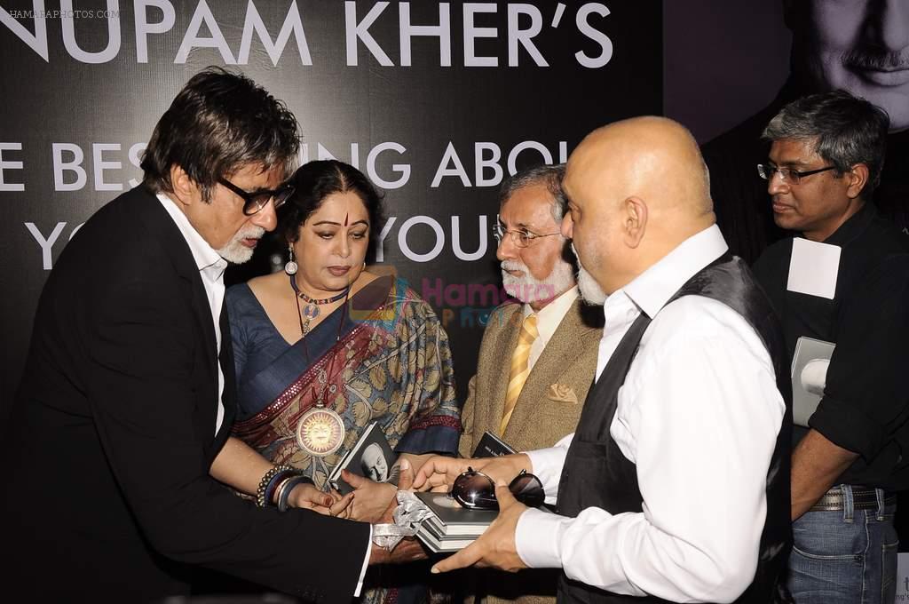 pritish nandy, Kiron Kher at Anupam Kher's book launch in Le Sutra on 3rd Jan 2012