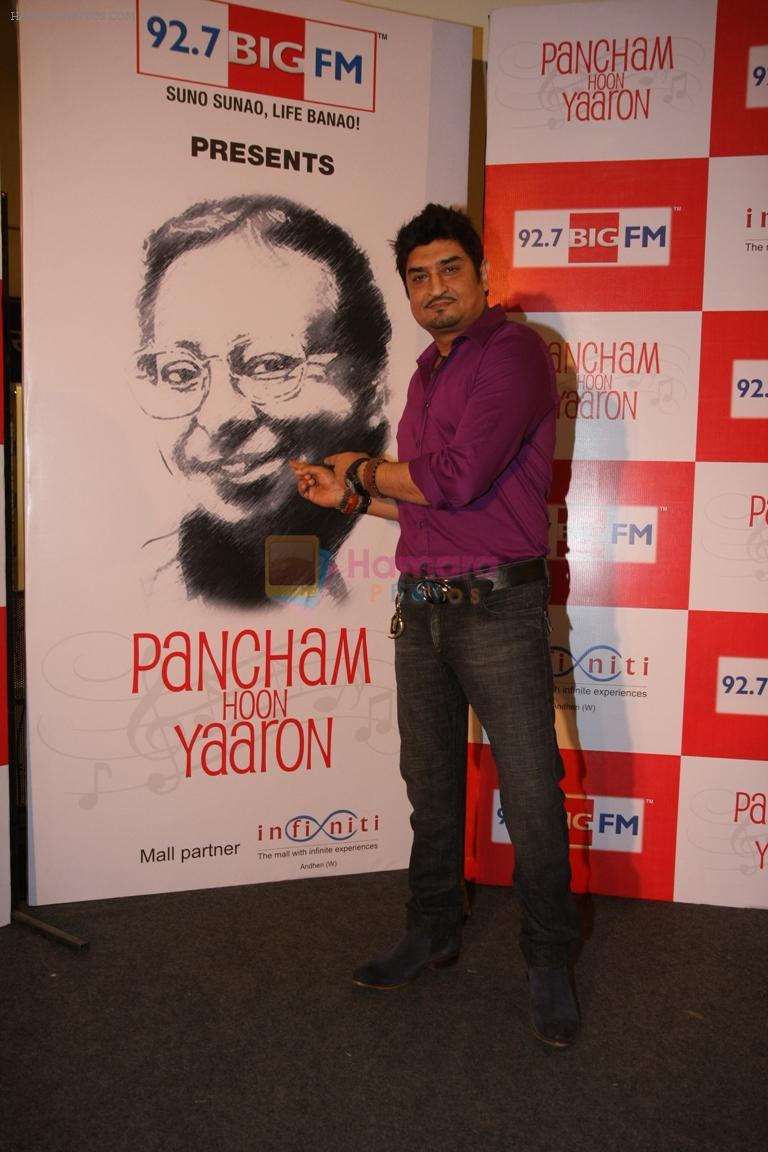 Neeraj Shridhar joins 92.7 BIG FM to celebrate legendary R D Burman at Infinity Mall, Andheri West, Mumbai