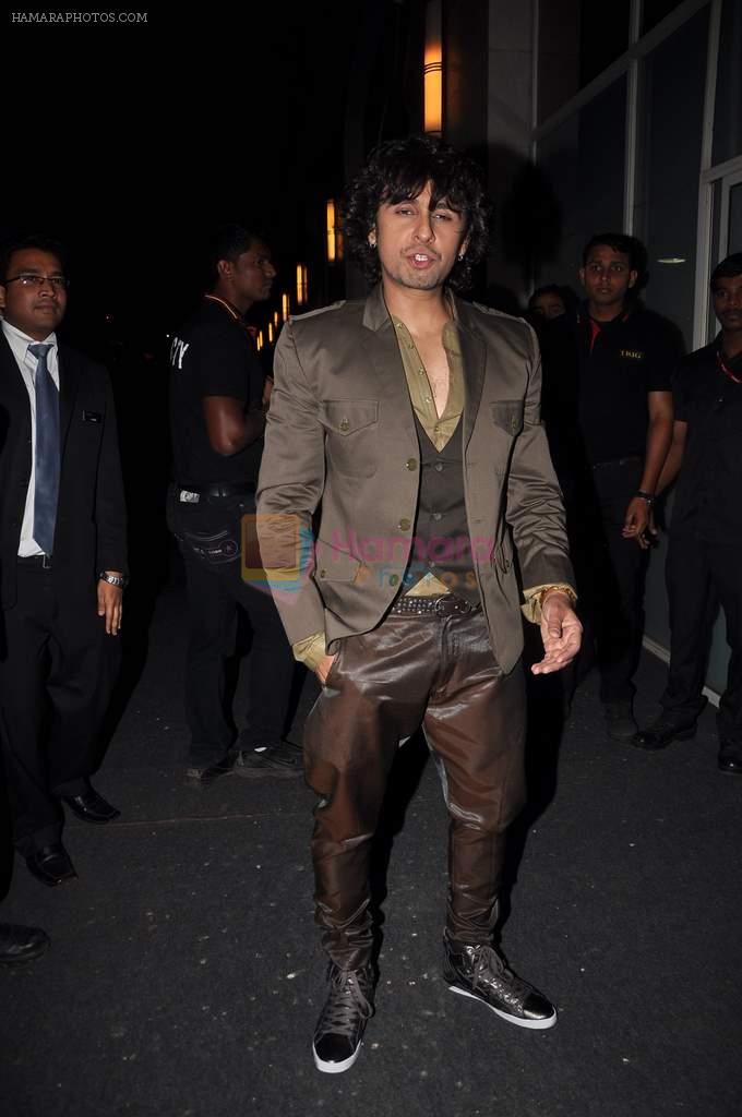 Sonu Nigam at IDMA conference in Lalit Hotel on 6th Jan 2012