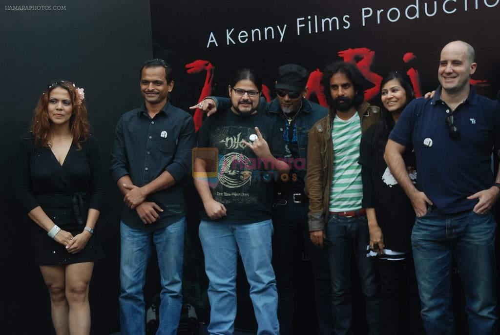 Luke Kenny, Ashwin Mushran promotes his new film Zombies in Ritumbara College on 9th Jan 2012