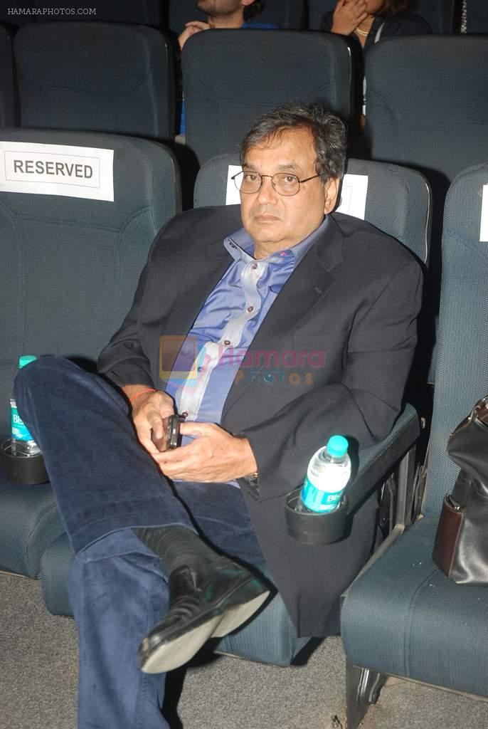 Subhash Ghai at Whistling Woods film discussion session in Filmcity, Mumbai on 10th Jan 2012