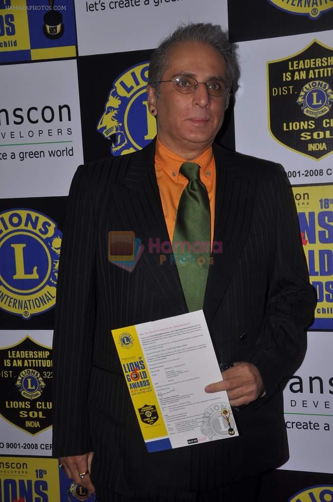 Aditya Raj Kapoor at Lions Gold Awards in Mumbai on 11th Jan 2012