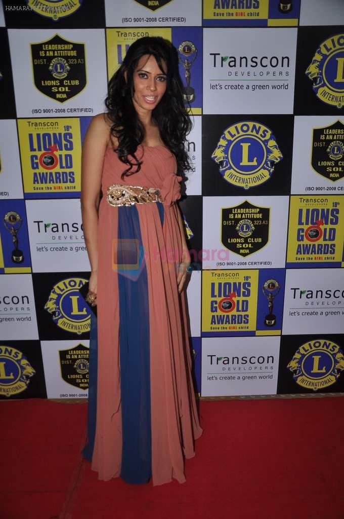 at Lions Gold Awards in Mumbai on 11th Jan 2012