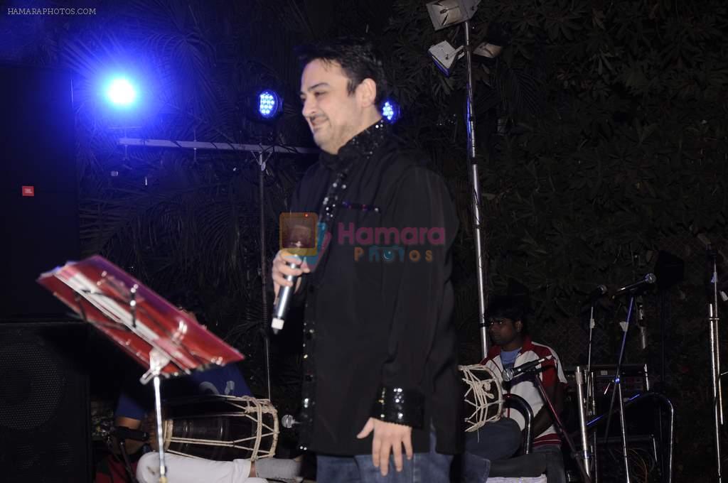 Adnan Sami at Kiran Bawa's Lohri festival in The Club on 11th Jan 2012