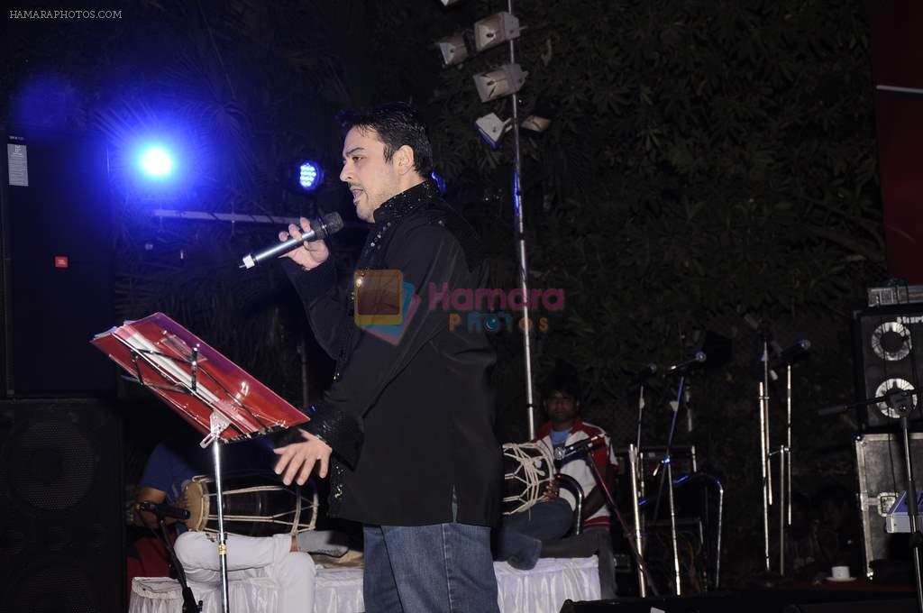 Adnan Sami at Kiran Bawa's Lohri festival in The Club on 11th Jan 2012