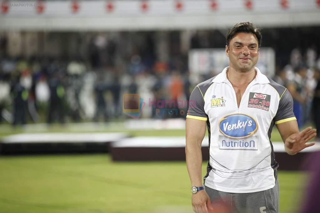 Sohail Khan at the Opening ceremony of CCL 2 in Sharjah on 13th Jan 2012