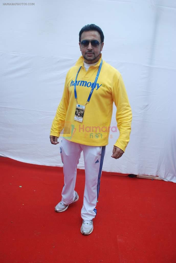 Gulshan Grover at Standard Chartered Mumbai Marathon in Mumbai on 14th Jan 2012