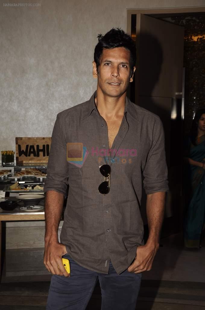 Milind Soman at the launch of World's leading Grooming brand- WAHL in Mumbai on 14th Jan 2012