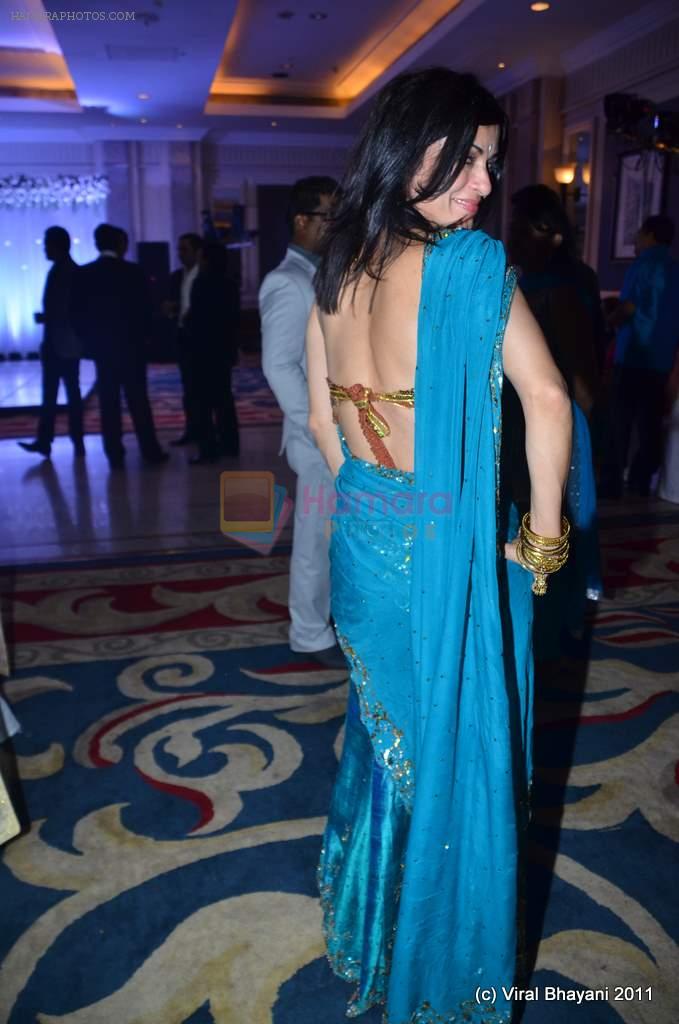 Anaida at Zulfi Syed's wedding reception on 15th Jan 2012