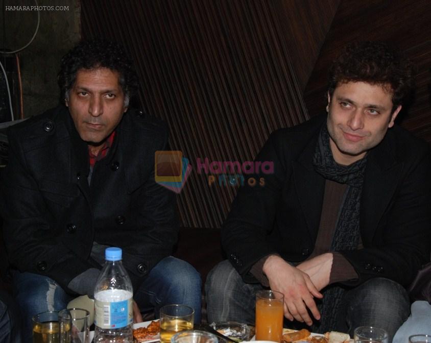 shiney ahuja with a friend at Boulevard launch in Mumbai on 18th Jan 2012