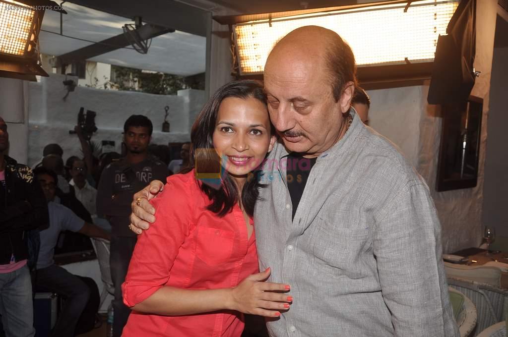 Anupam Kher at the success party og Rujuta Diwekar's book Women & The Weight Loss Tamasha in Mumbai on 20th Jan 2012
