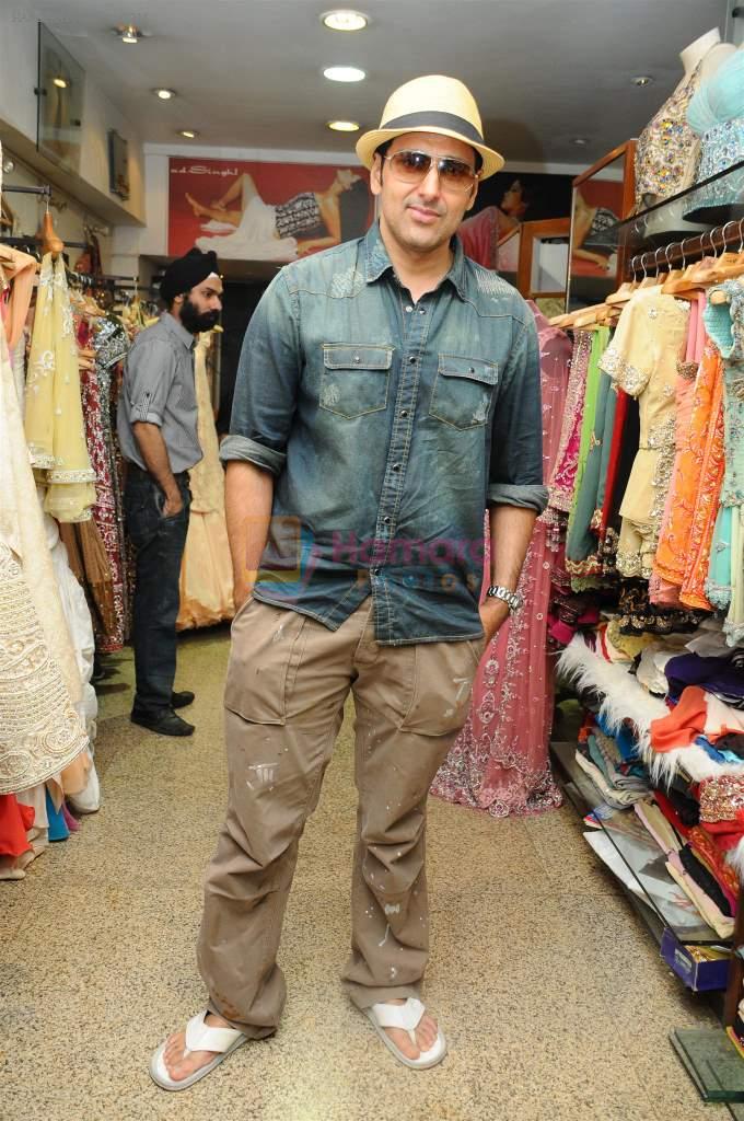Pravin Dabbas at designer AD Singh store in Mumbai on 22nd Jan 2012