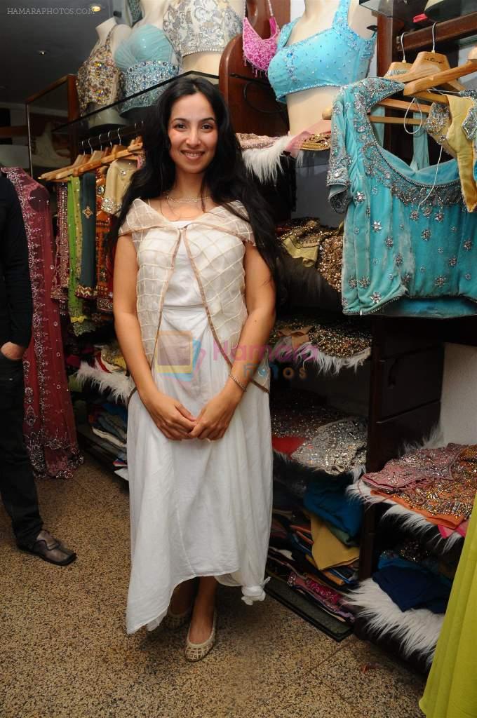 Shraddha Nigam at designer AD Singh store in Mumbai on 22nd Jan 2012