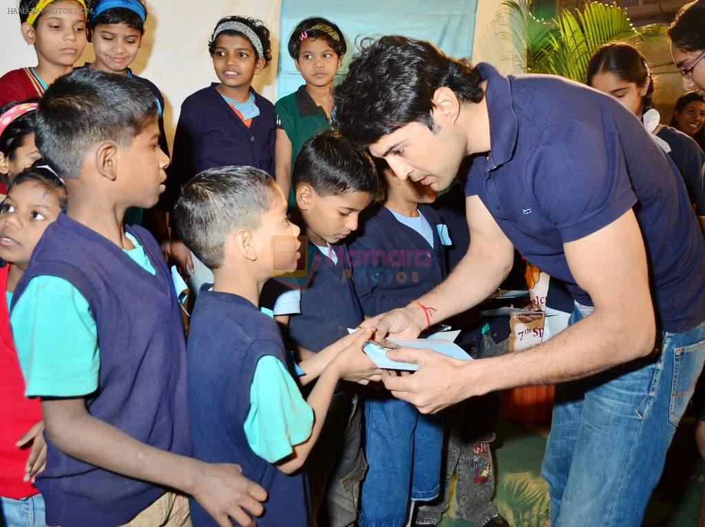 Rajeev Khandelwal's Act Of Cheer in The Garodia International Centre for Learning on 23rd Jan 2012