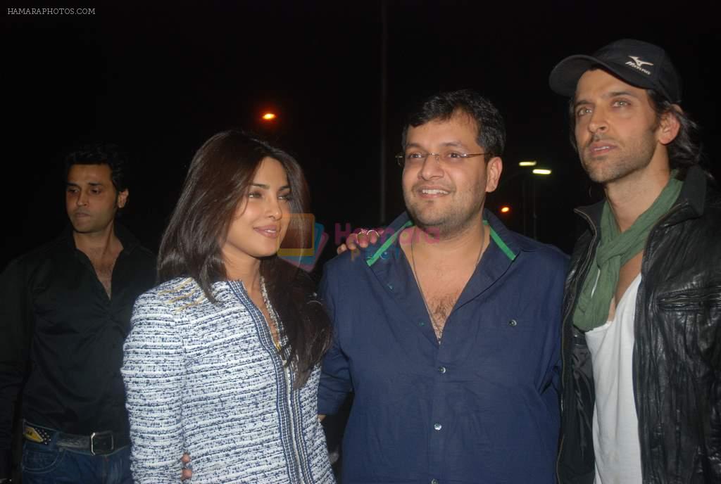 Priyanka Chopra, Hrithik Roshan at Agneepath special screening in PVR, Mumbai on 23rd Jan 2012